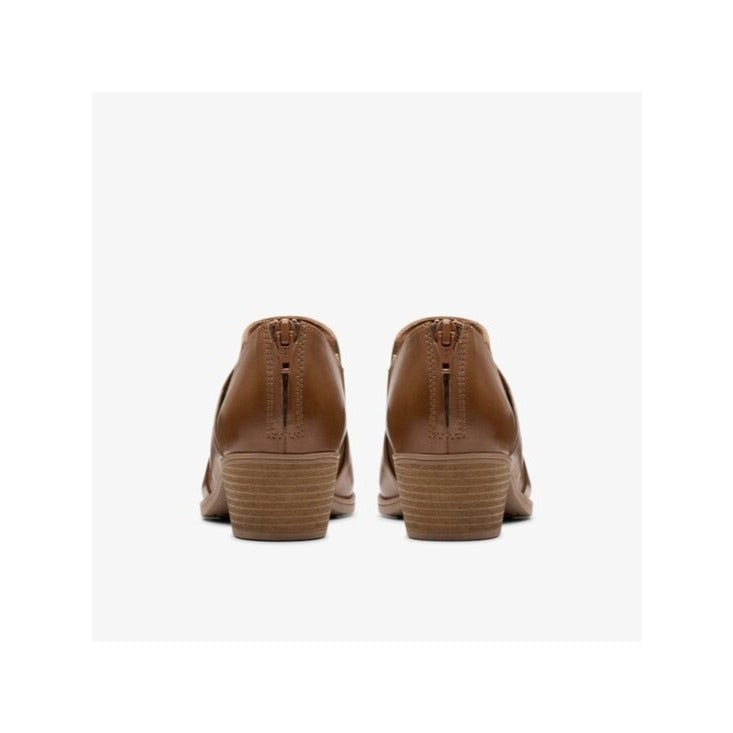 Clarks Charlten Gema Ankle Boots 11 Dark Sand Leather MSRP $120