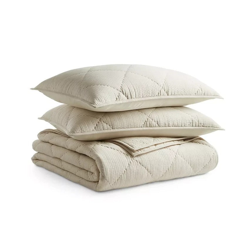 Hotel Collection Dobby Diamond 3-Pc. Coverlet Set Full /Queen $430
