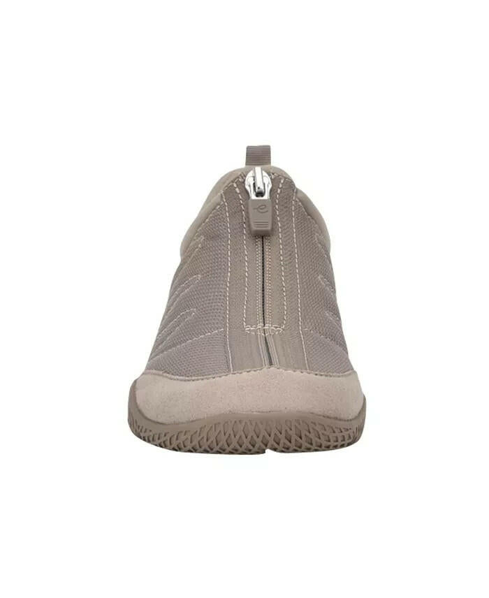 Easy Spirit Bestrong Zip Up Walking Sneakers Gray Tan 6.5 Comfort $98