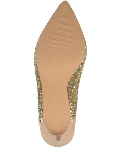 JOURNEE COLLECTION WOMEN'S KALANI HIGH HEEL PUMPS,ROSE GOLD,US SIZE 6