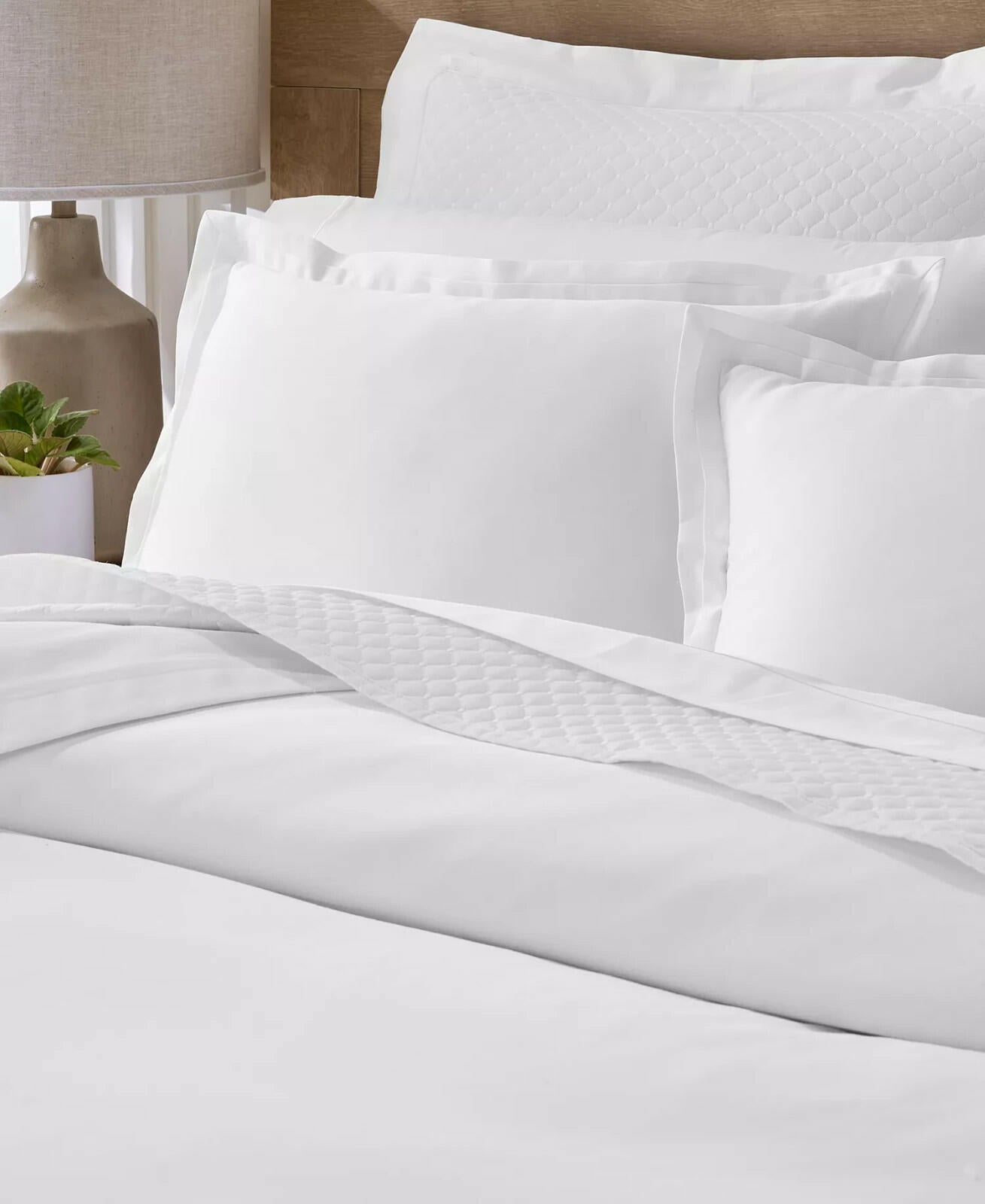 Hotel Collection 525TC Full Queen Duvet Cover Set Egyptian Cotton $330