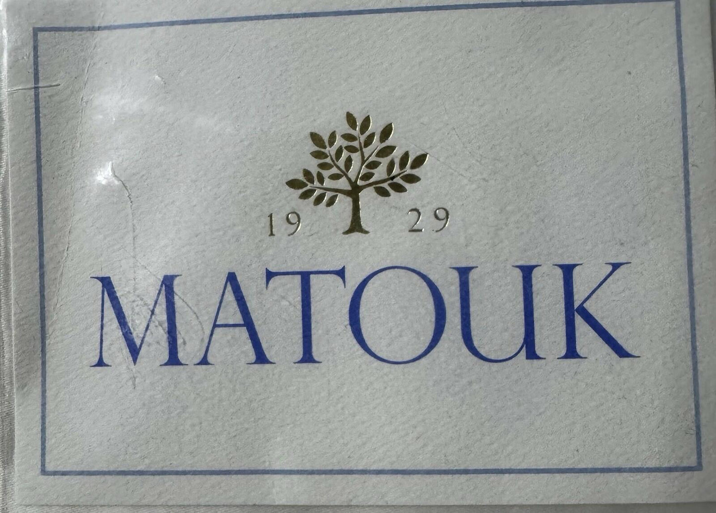 Matouk Nocturne Sateen King Duvet Egyptian Cotton Bone Luxury $1049