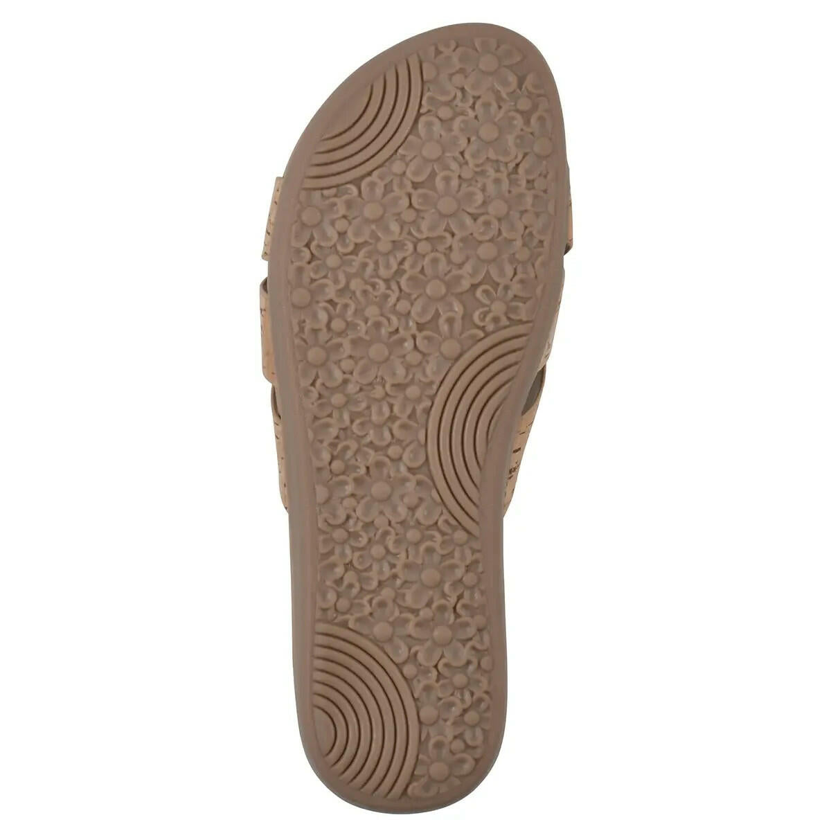 Women's Fortunate Slide Sandals Tan Cork 7.5 MSRP $49