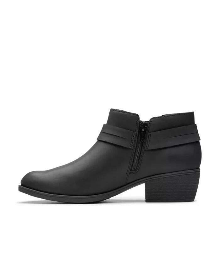 Clarks Collection Charlten Rae Ankle Boots 5.5 Black MSRP $100