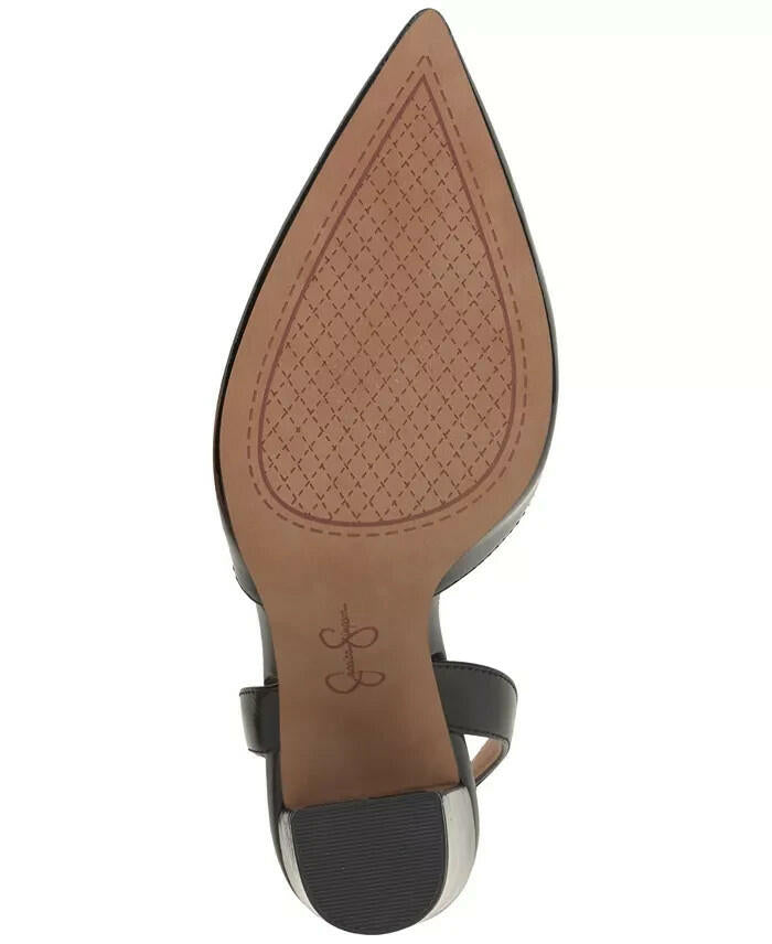 Jessica Simpson Womens Nazela Pointed Toe Pumps Black 9 New $100
