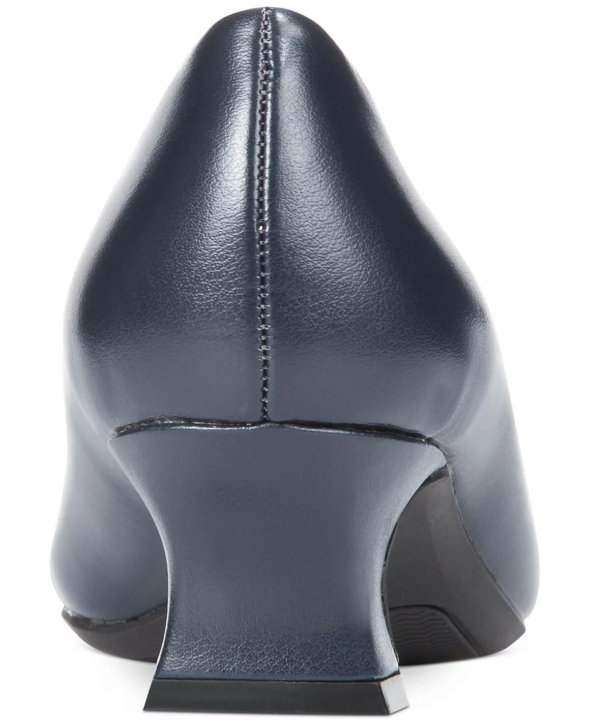 Easy Street Womens Waive Pumps Silver Bow Detail Square Toe 7 MSRP $55