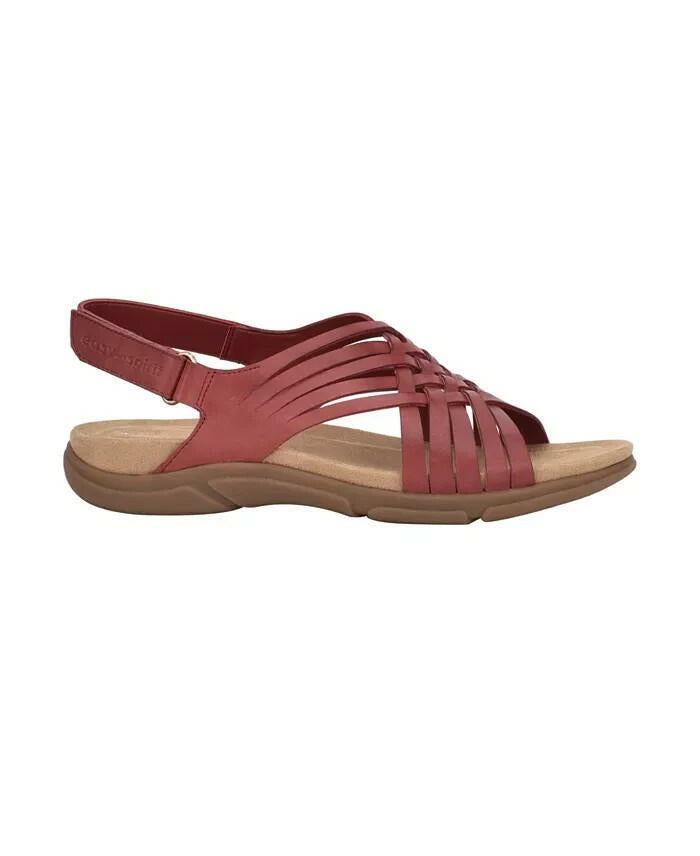 Easy Spirit Mar Women’s Sandals Red Size 9.5 Adjustable Strap MSRP $69