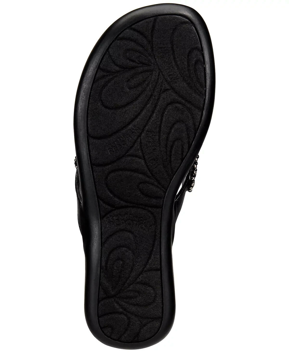 Kenneth Cole Reaction Women's Glamathon Rhinestone Sandals Black 5 MSRP $69