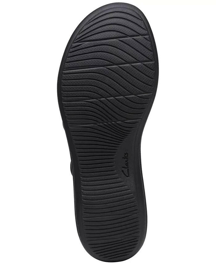 Clarks Laurieann Vine Strappy Sport Sandals 7 Black MSRP $90
