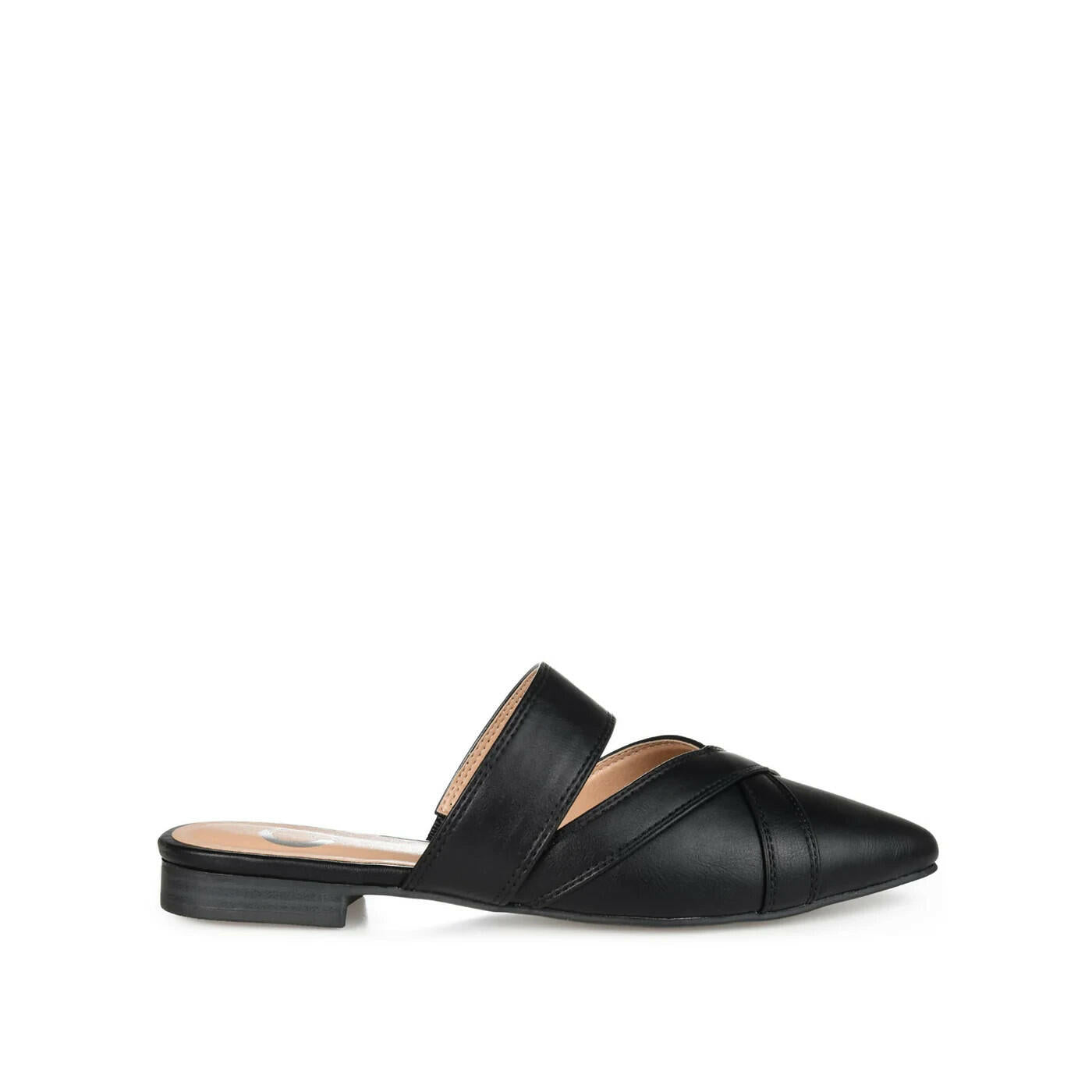 Stasi Mule Flats Black Narrow Width Sz 8 MSRP $80