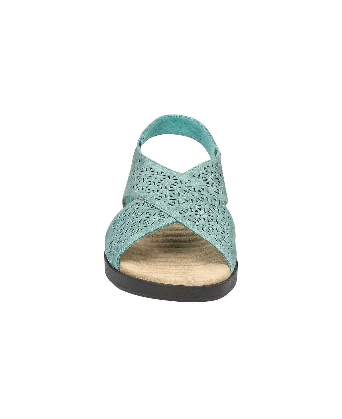 Easy Street Womens Claudia Comfort Wave Sandals Turquoise 9 MSRP $55