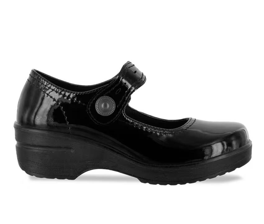 Easy Works by Easy Street Womens Letsee Slip Resistant Clogs Black 8.5 MSRP $70