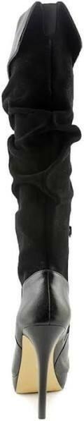 INC Womens Zenya Slouch Tall Dress Boots Black Size 6 New $149