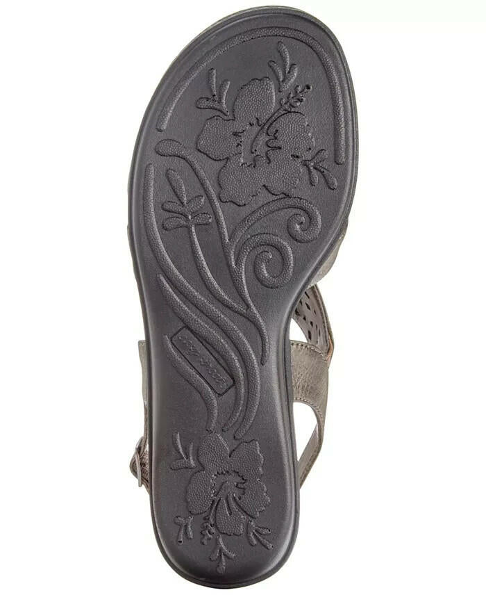 Easy Street Bolt Sandals Pewter Size 5.5 MSRP $60