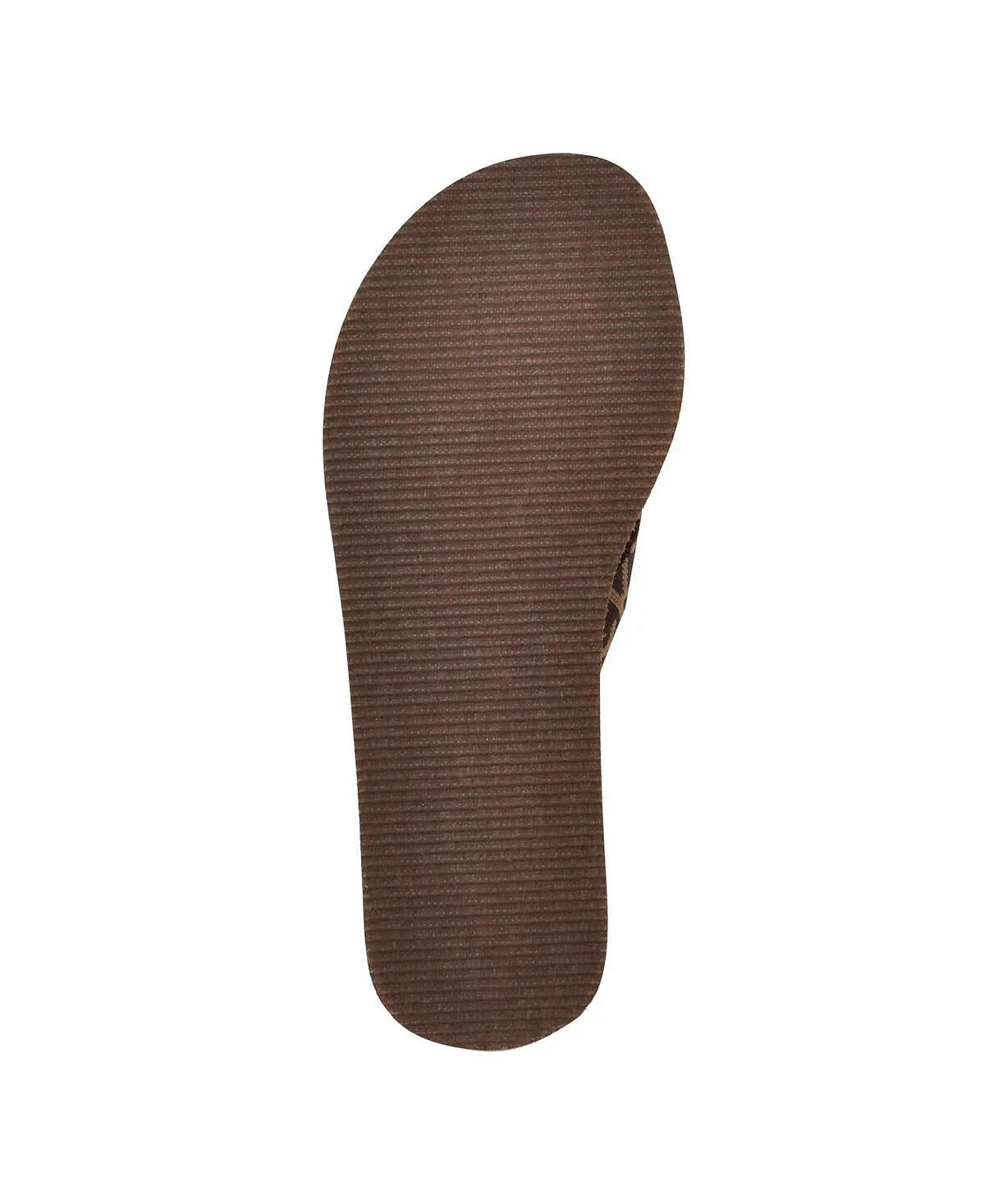 Calvin Klein Womens Meena Logo Platform Flip Flops Brown Size 6 MSRP $39