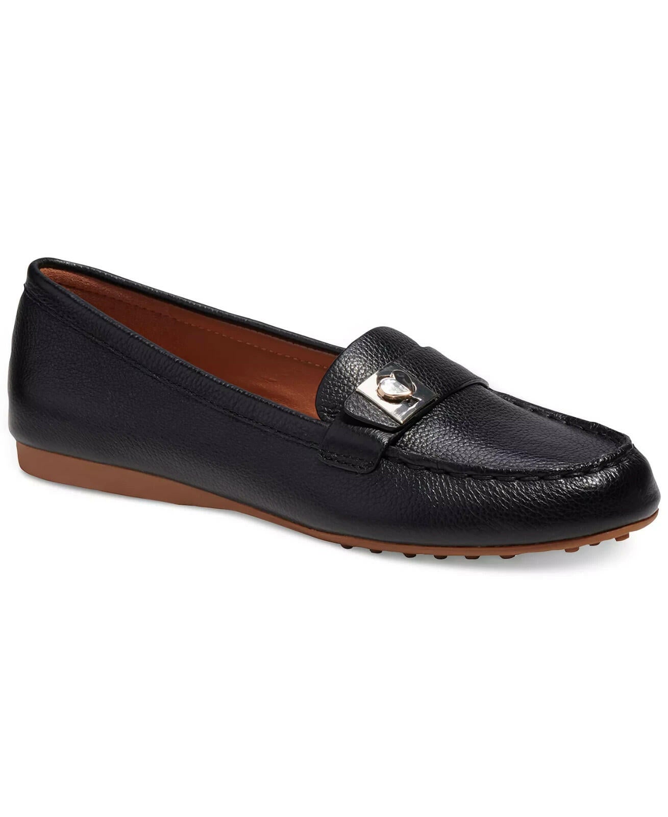 Kate Spade New York Womens Camellia Loafers Black Sz 9 MSRP $148