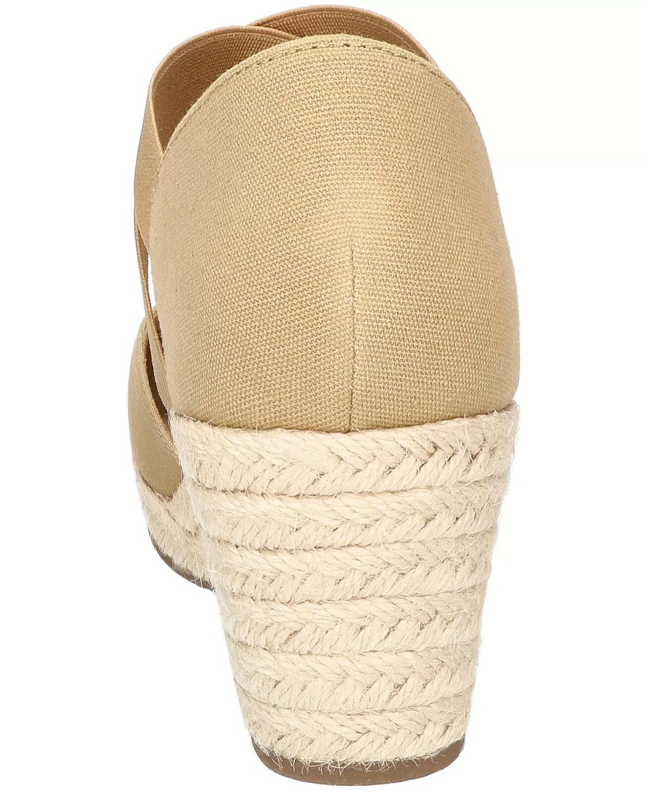 Easy Street Womens Pari Espadrille Wedge Sandals Tan 8.5W New $70