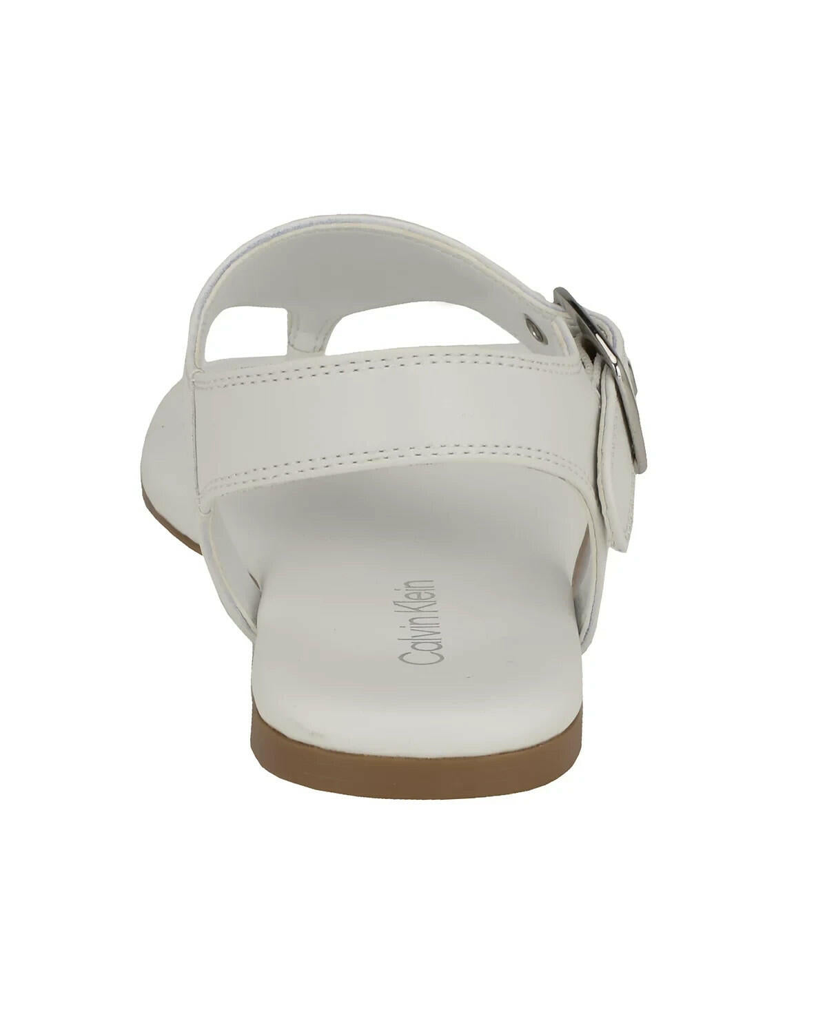 Calvin Klein Moraca 2 Flat Sandals – Women’s White Thongs size 11 MSRP $79