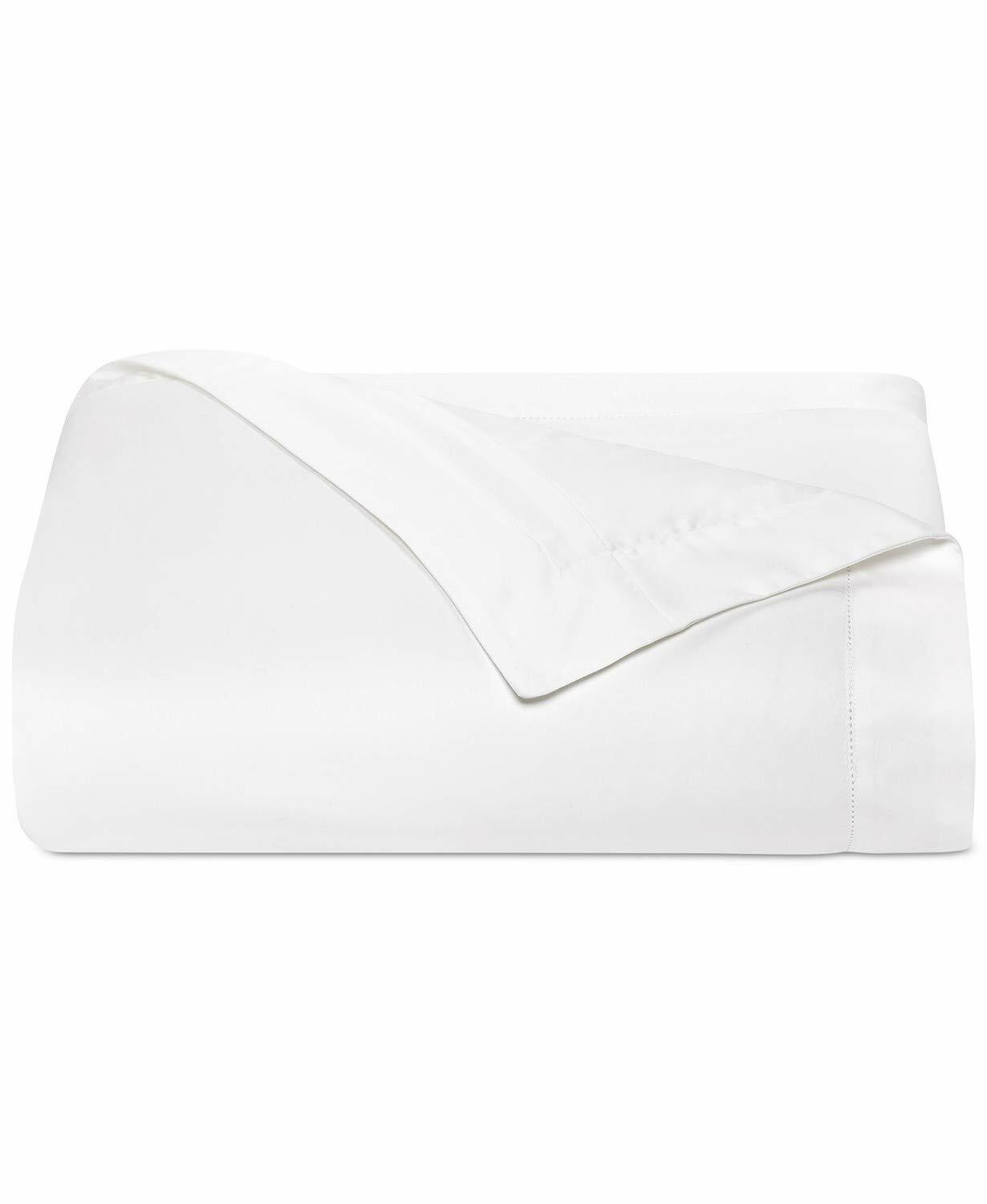 Hotel Collection 680 Thread Count Supima Cotton Solid White King Duvet Cover