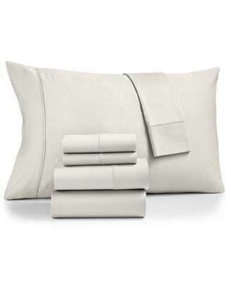 Luxury Brookline 1400 Thread Count Sheet Set King Ivory 6PC $230