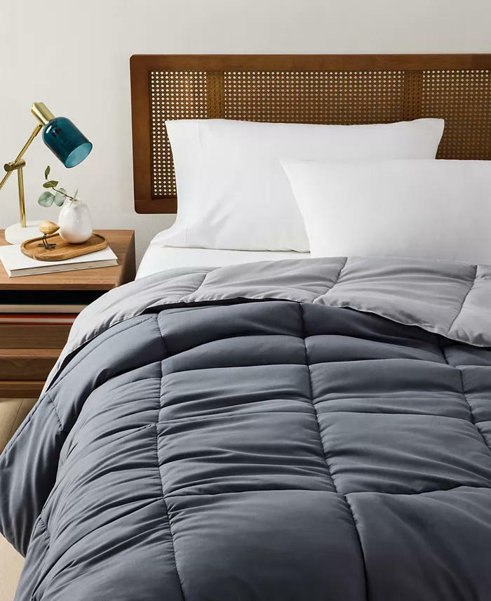 Arch Studio Microfiber Down Alternative Comforter King Charcoal Gray $120