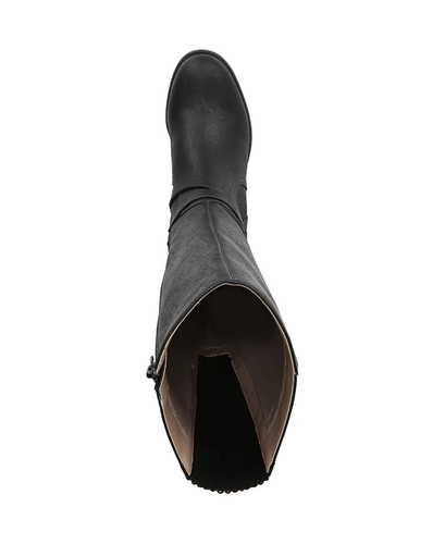 LifeStride Xtrovert Wide Calf Riding Boots – Women’s Black, Size 6W