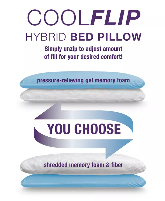 IntelliSLEEP Tailored Rest CoolFlip Customizable Memory Foam Pillow – Standard $110