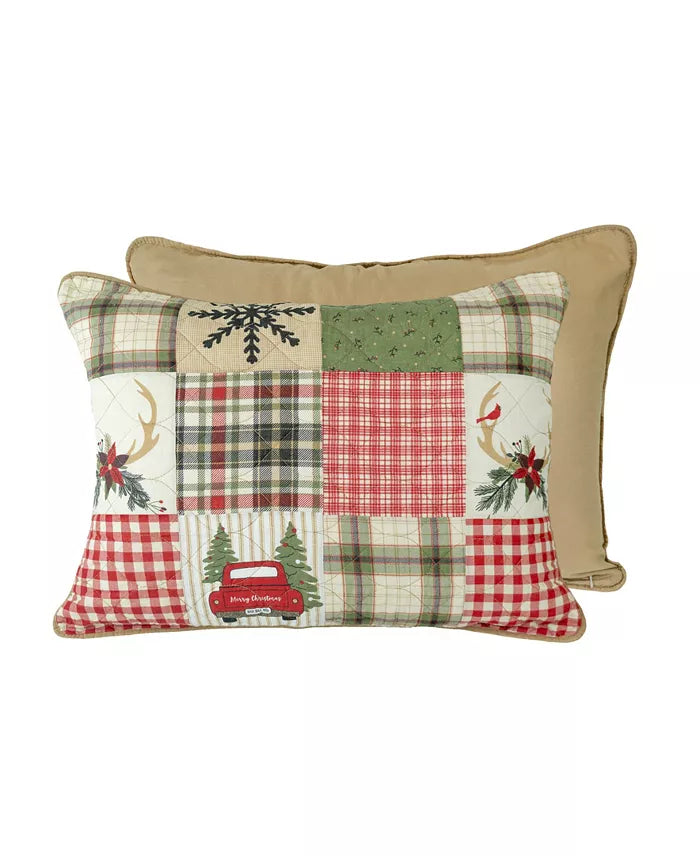 Your Lifestyle Holly Forest Patchwork 3-Piece Quilt Set – King $485