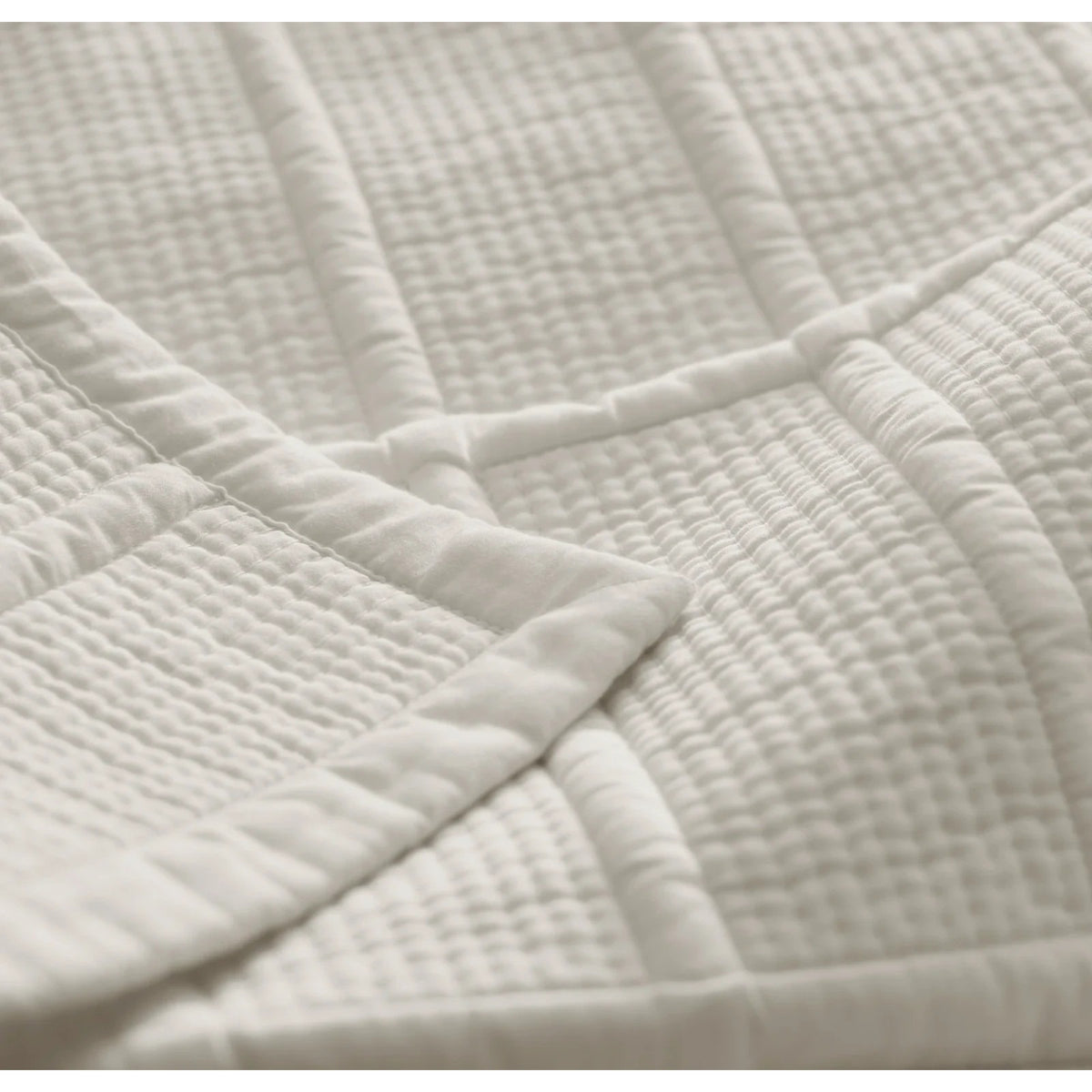 Boll and Branch Signature Modern Grid Quilt $499 SOLD OUT