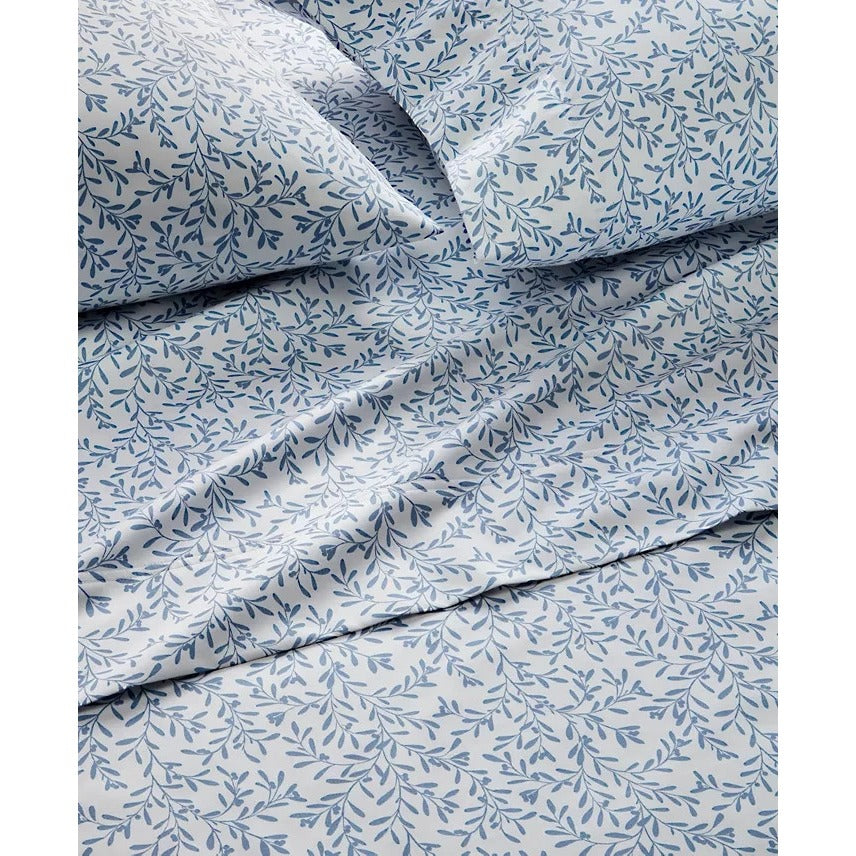 Charter Club 550 Thread Count Printed Cotton 4-Pc. Sheet Set, Queen $200
