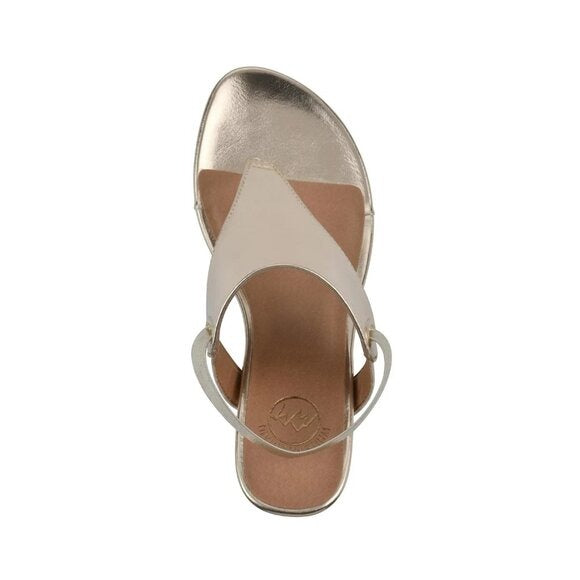 White Mountain Womens All Dres Wedge Sandals Black Size 9 MSRP $79