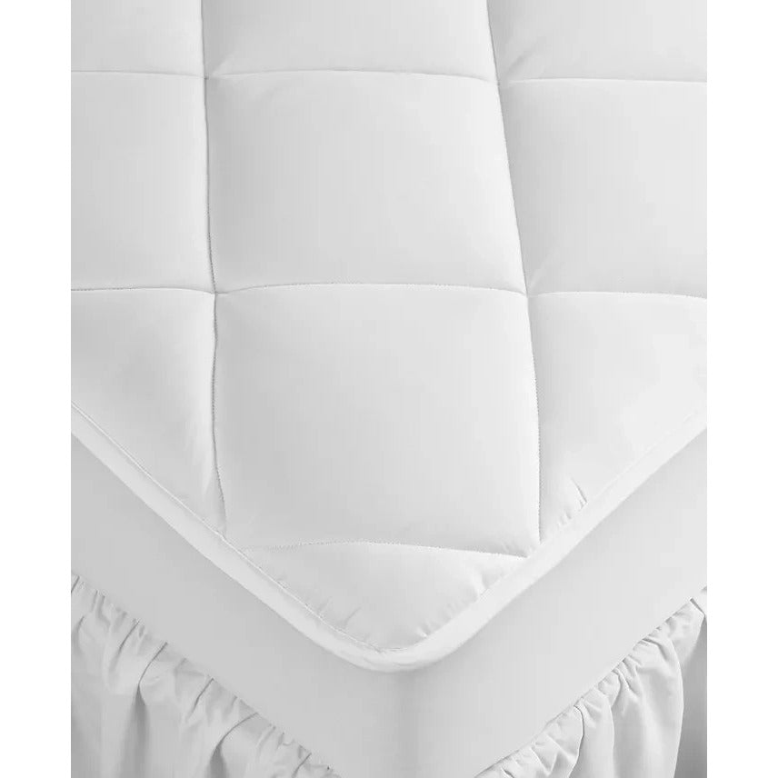 Hotel Collection 500-Thread Count Cotton Hypoallergenic Alternative Mattress Pad