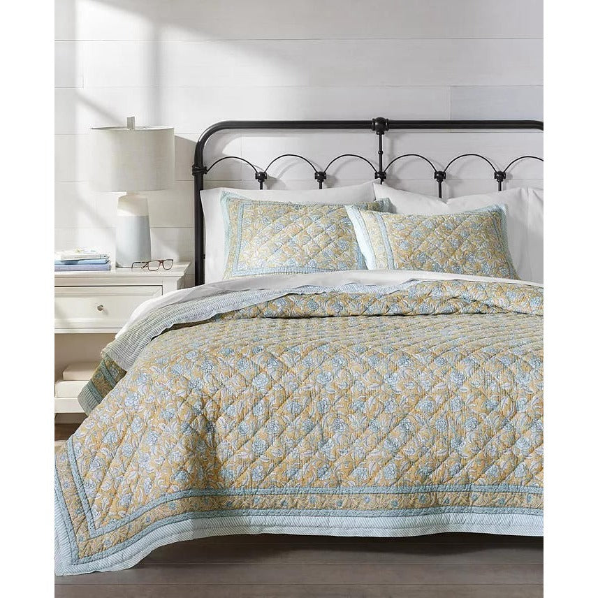 Charter Club Nadia 3-Pc Quilt Set Full/Queen Reversible MSRP $335