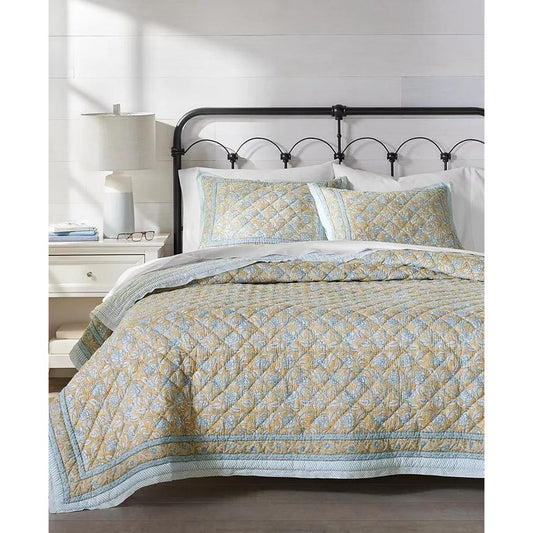 Charter Club Nadia 3-Pc Quilt Set Full/Queen Reversible MSRP $335