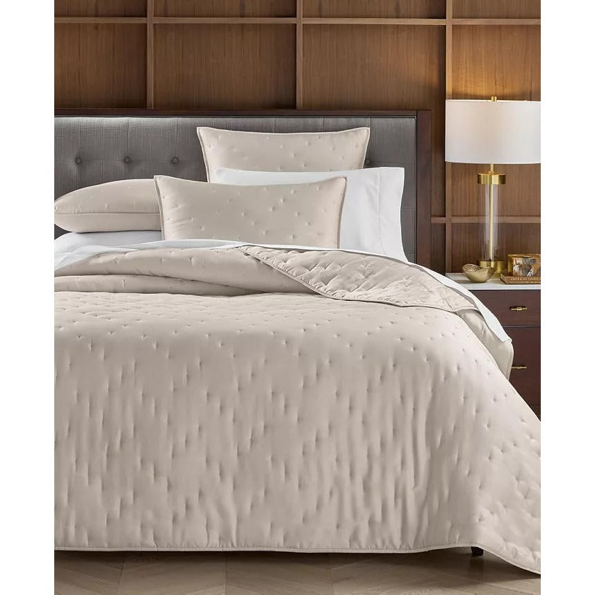 Hotel Collection Lyocell Coverlet Set Full/Queen Sand MSRP $430