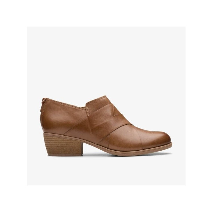Clarks Charlten Gema Ankle Boots 11 Dark Sand Leather MSRP $120