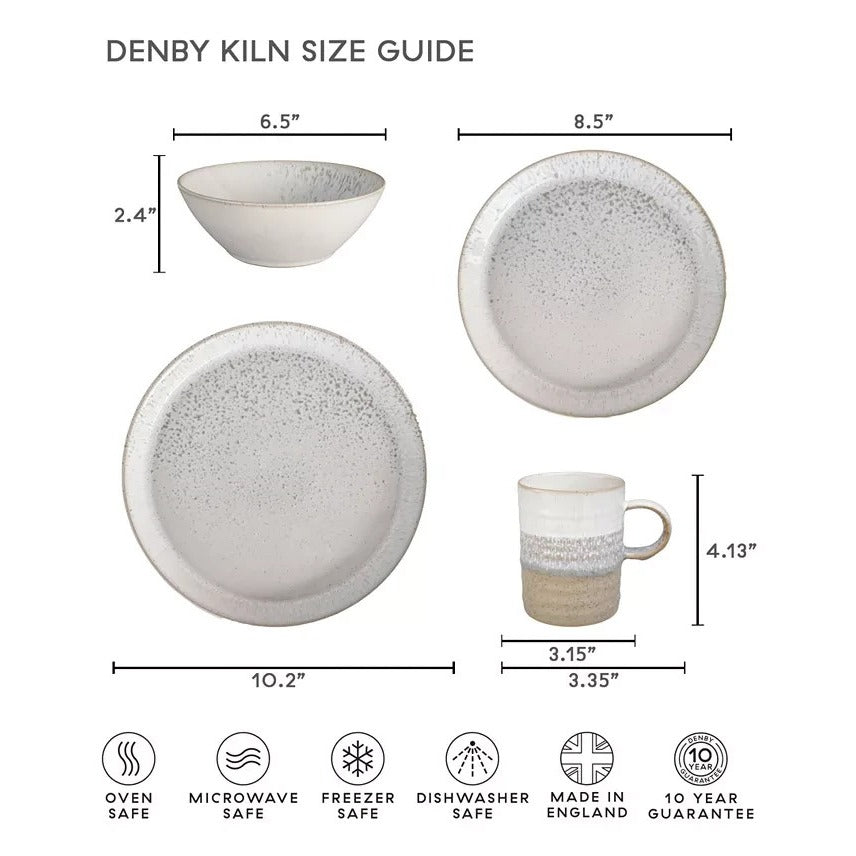 Denby Kiln 4-Piece Place Setting