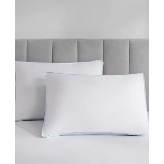 Nautica Premium Gusseted King Pillow Cotton Cover Lofty MSRP $36