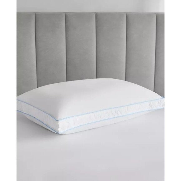 Nautica Premium Gusseted King Pillow Cotton Cover Lofty MSRP $36