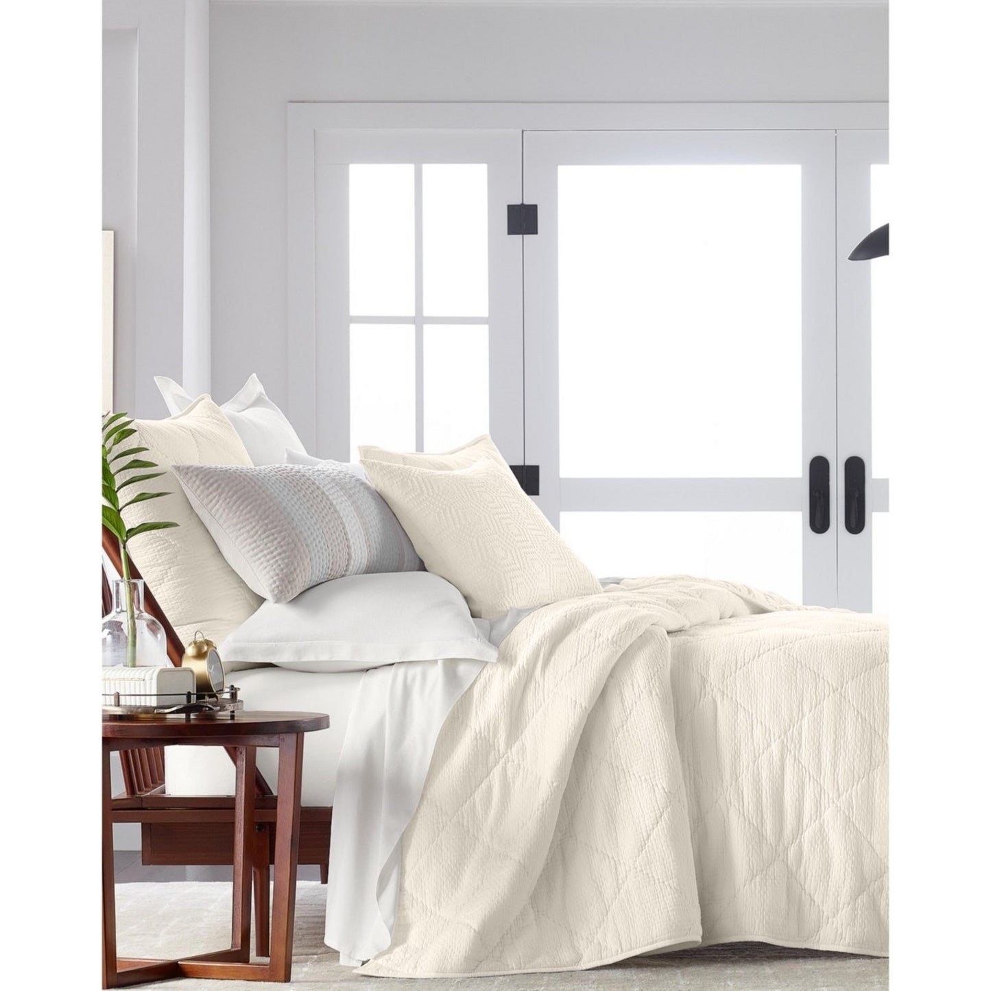 Hotel Collection Dobby Diamond 3-Pc. Coverlet Set Full /Queen $430