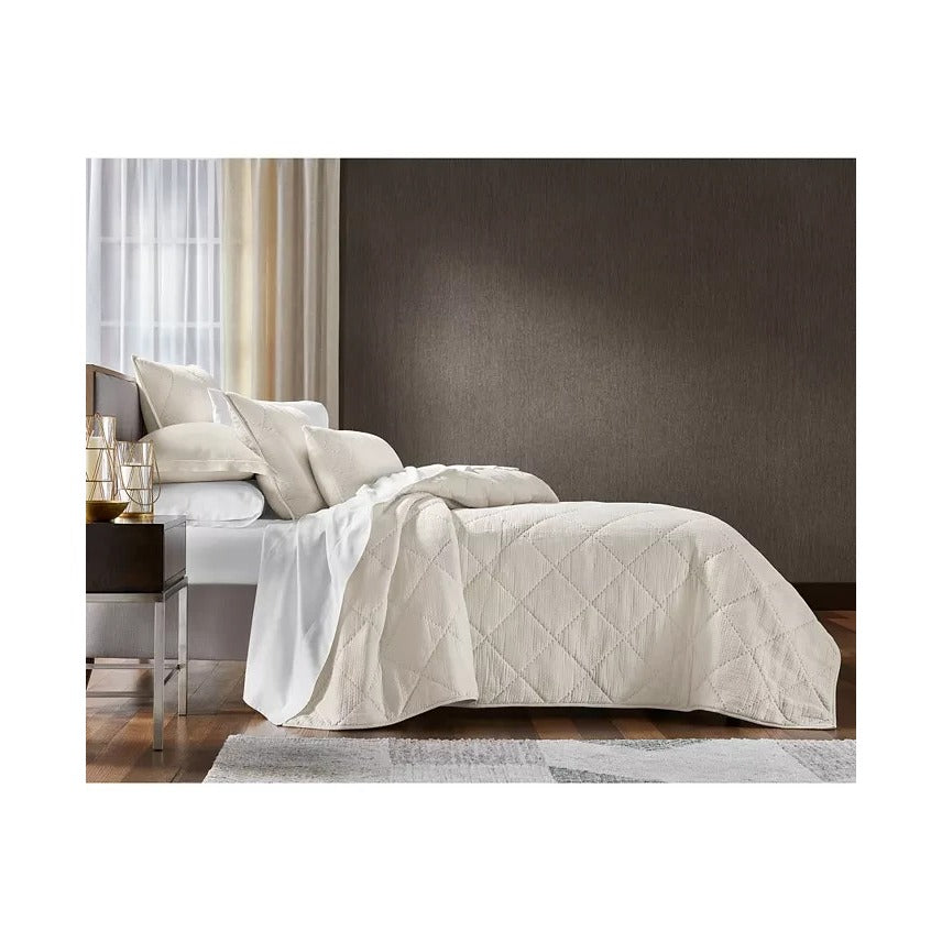 Hotel Collection Dobby Diamond 3-Pc. Coverlet Set Full /Queen $430