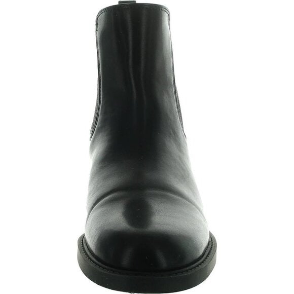 On 34th Womens Jeovana Pearl Chelsea Boots Black Faux Leather  MSRP $119.50