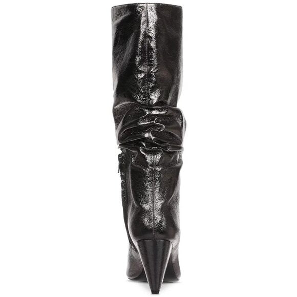 INC International Concepts Womens Diiannaa Slouch Boots Pewter MSRP $129