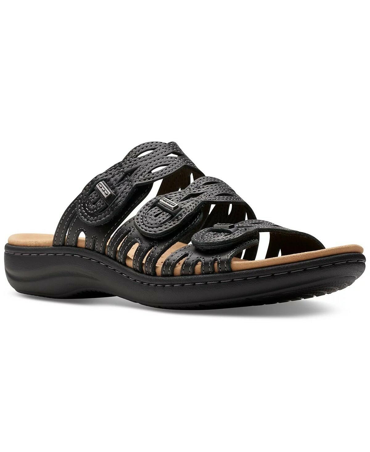 Clarks Laurieann Ruby Slide Sandals Women’s Comfort Shoes Navy Size 8 – MSRP $94