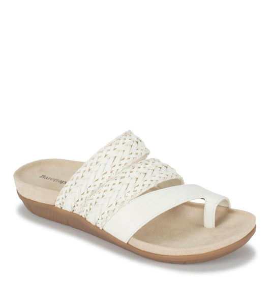 Baretraps Jonelle Slide Sandal White Size 8 New MSRP $59