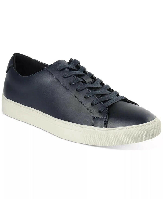 Alfani Grayson Lace Up Sneakers Mens Size 8 Navy Memory Foam MSRP $60