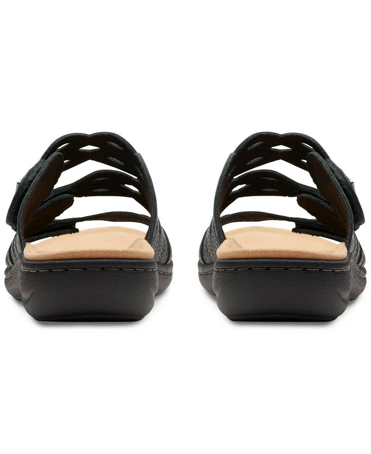 Clarks Laurieann Ruby Slide Sandals Women’s Comfort Shoes Navy Size 8 – MSRP $94