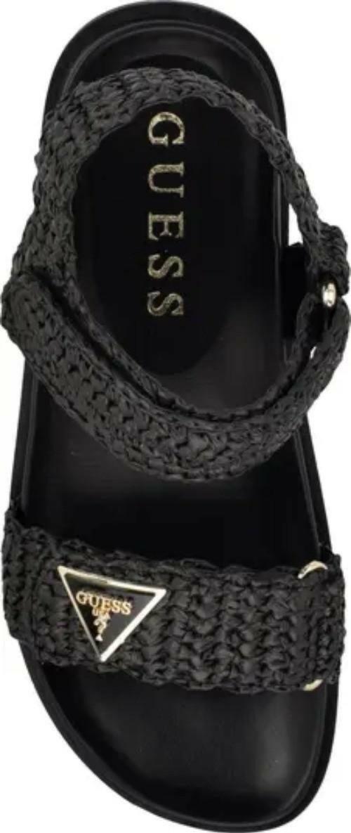 Guess Fabrica Woven Sandals Women’s Strap Shoes Black Size 9 – MSRP $95 SOLD OUT