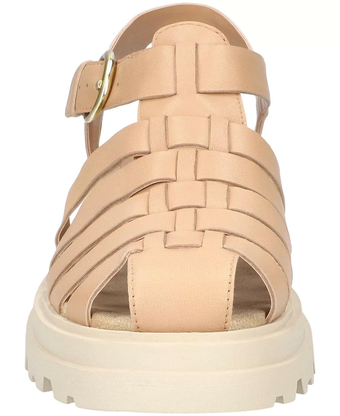 Bella Vita Womens Sinclaire Fisherman Sandals Natural Tan 9.5 New $100