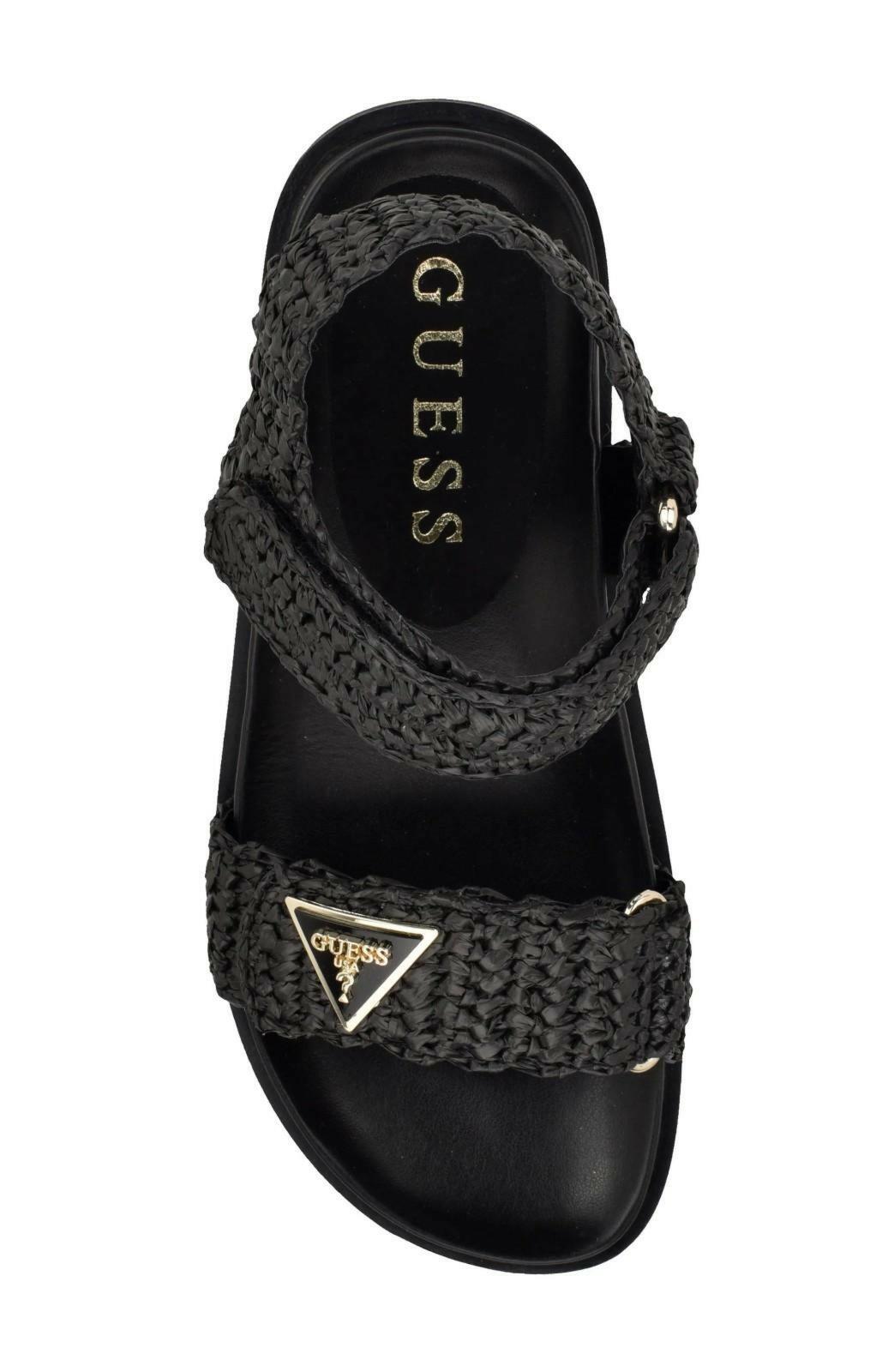 Guess Fabrica Woven Sandals Women’s Strap Shoes Black Size 9 – MSRP $95 SOLD OUT